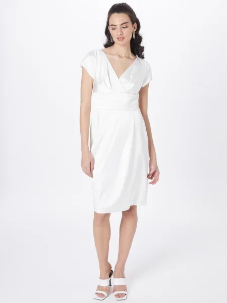 SWING Rochie de cocktail alb