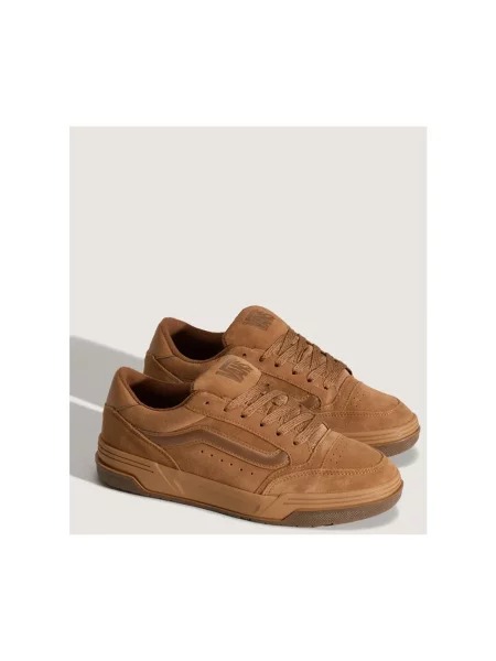 Sneakersy Vans zamszowe brązowe