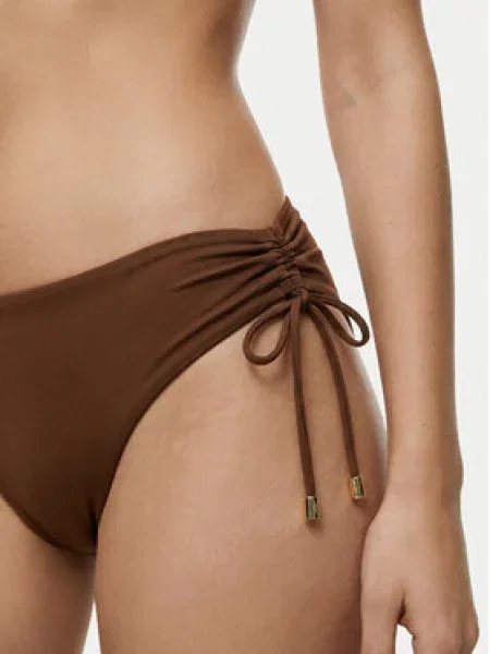 Max Mara Beachwear Spodnji del bikini Sandra Temno rjava