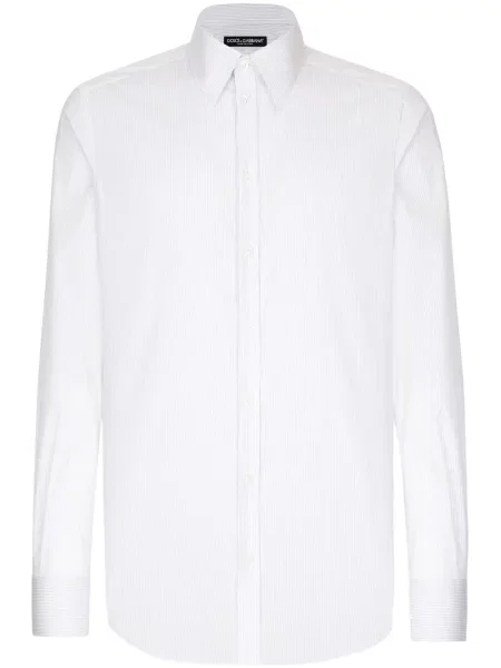 Košulja Dolce & Gabbana puplin bijela
