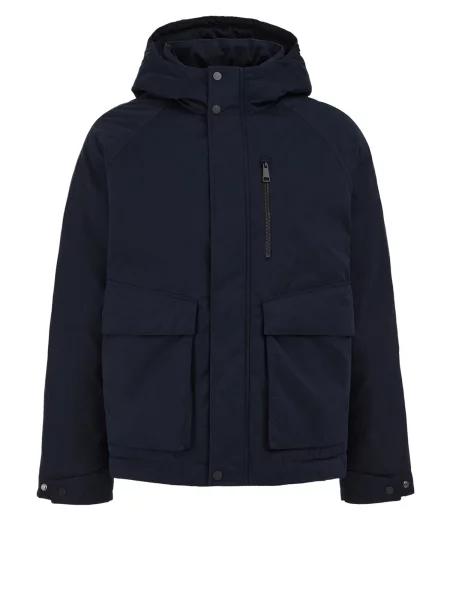 WE Fashion Zimní bunda tmavě modrá