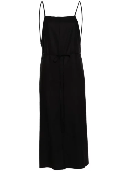 Rochie midi Baserange de mătase până la genunchi de costum