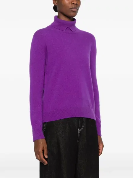 Gulerat pulover Vanisè violet
