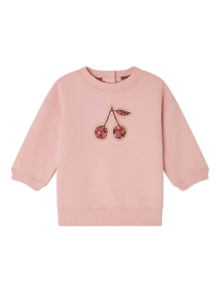 Bluza dziecięca Bonpoint różowa