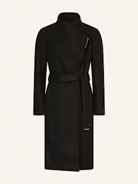 Płaszcz z wiązanym paskiem model ROSE' Ted Baker czarny