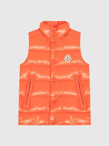Пуховий жилет Tib Moncler Enfant помаранчевий