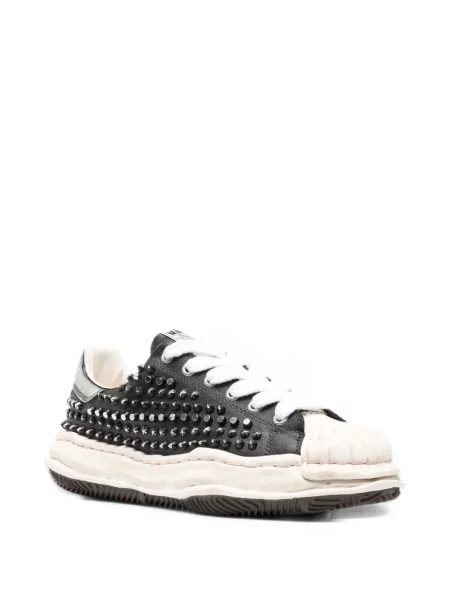 Καμβάς sneakers Maison Mihara Yasuhiro με καρφιά μαύρο