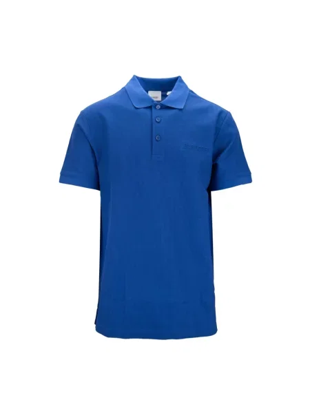 Koszulka polo Burberry niebieska