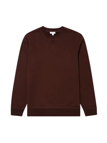 Bluza Sunspel brązowa