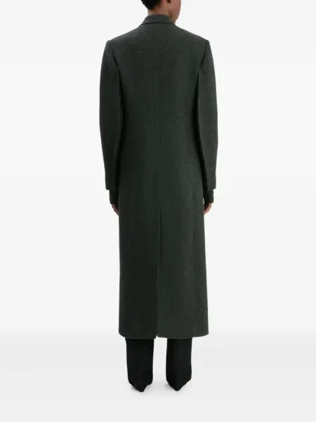 Palton Victoria Beckham de lână verde