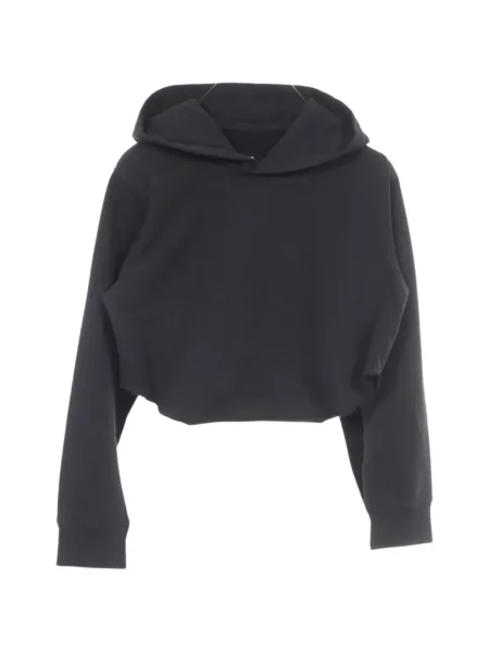 Levágott kapucnis melegítő felső Mm6 Maison Margiela fekete
