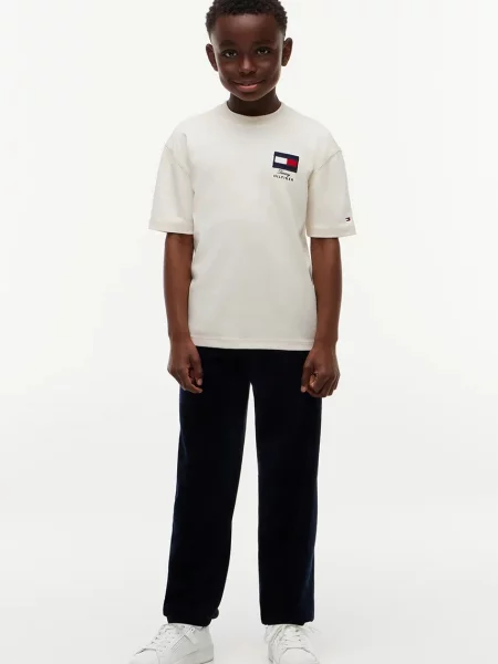 Tommy Hilfiger тениска за деца от с бежово