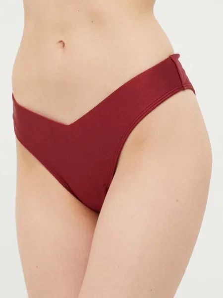 Plavky Abercrombie & Fitch vínové