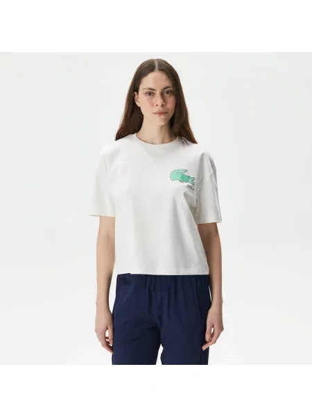Футболка Lacoste белая