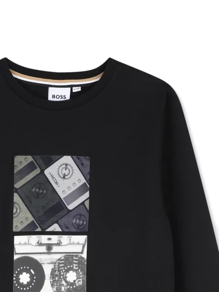 Koszulka dziecięca Bosswear czarna