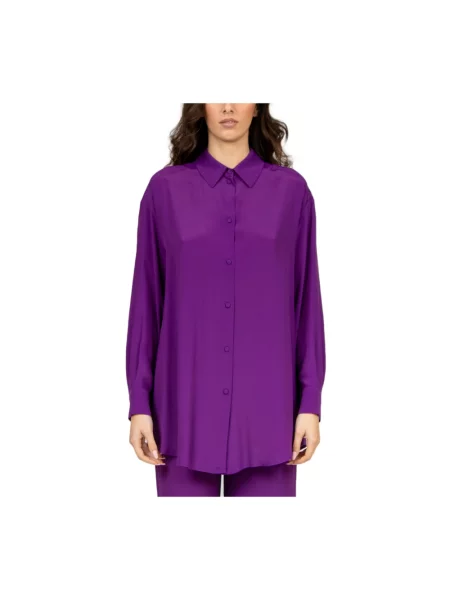 Koszula Momoni fioletowa