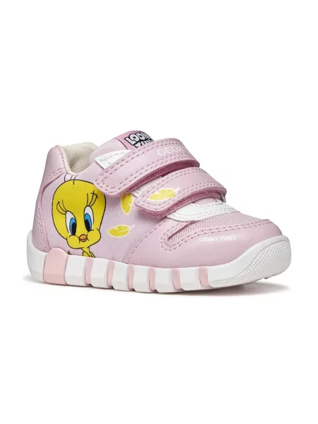 Geox Детски маратонки IUPIDOO x Looney Tunes розово