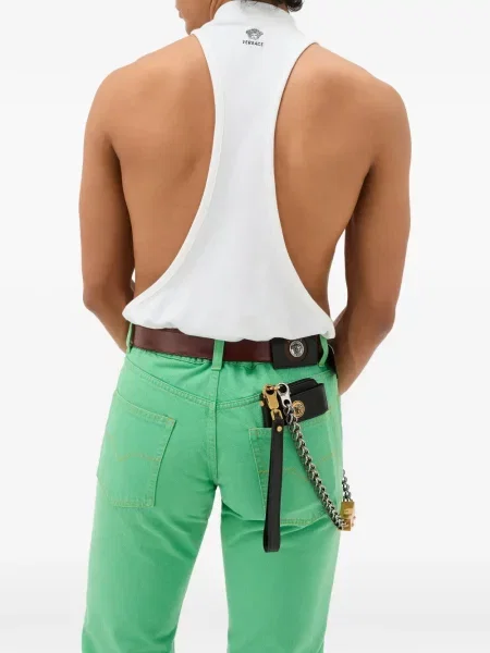 Риза Versace от джърси бяло