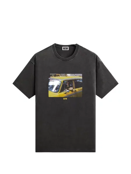 Tricou Kith cu imagine gri