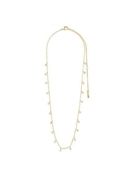 Palton Pilgrim transparente auriu