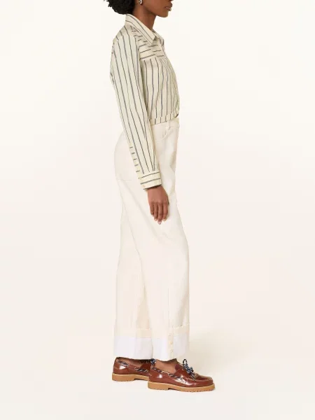 Claudie Pierlot Dżinsy Z Szerokimi Nogawkami gelb