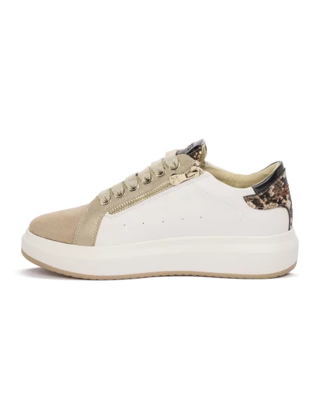 Pantofi Keys alb