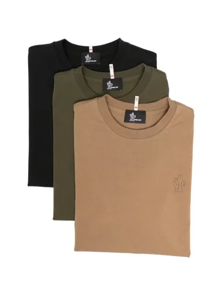 Tricou Moncler Grenoble cu autograf negru
