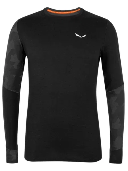 Лонгслив Salewa черный