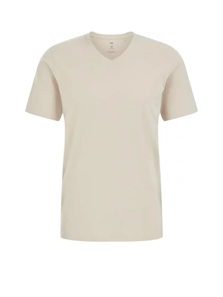 WE Fashion Póló világos bézs