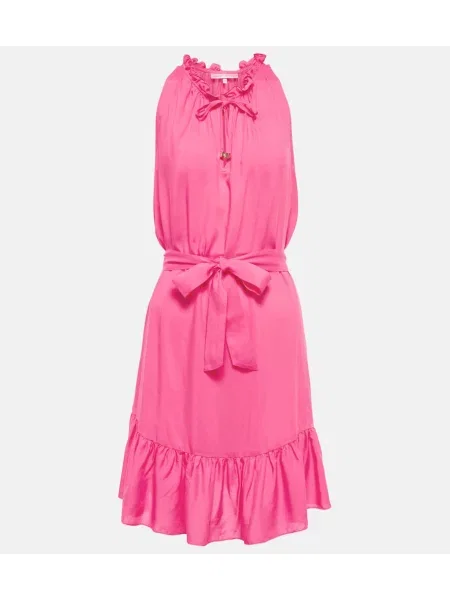 Rochie Heidi Klein cu volane roz