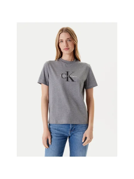 Calvin Klein Jeans Póló Hero Classic Regular Fit szürke