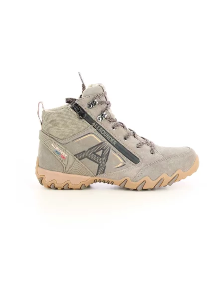 Buty trekkingowe Allrounder skórzane beżowe