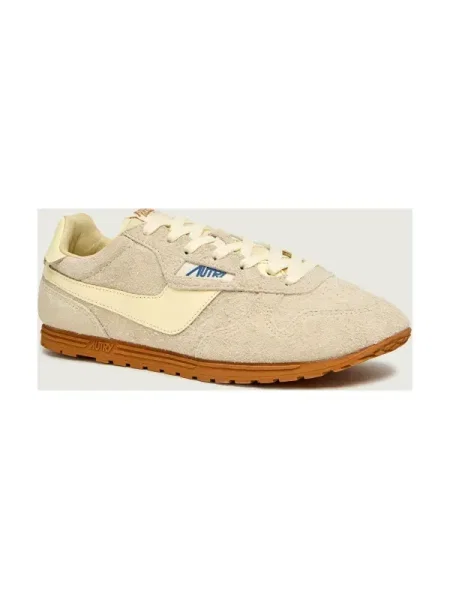 Autry Sneakers | piele întoarsă bej