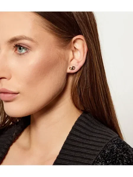 Tory Burch fülbevaló Gemini Link sárga