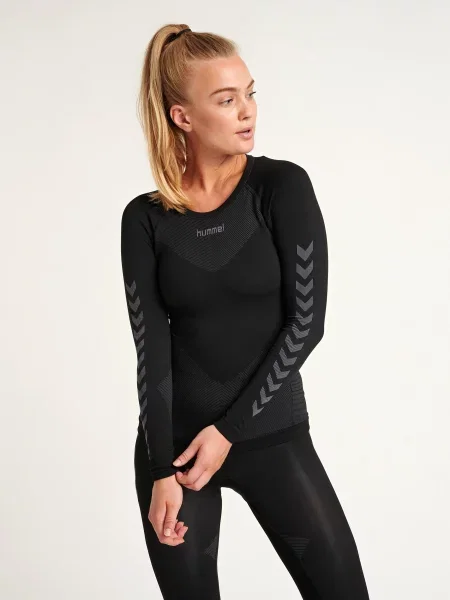Koszulka Hummel longues First Seamless czarna