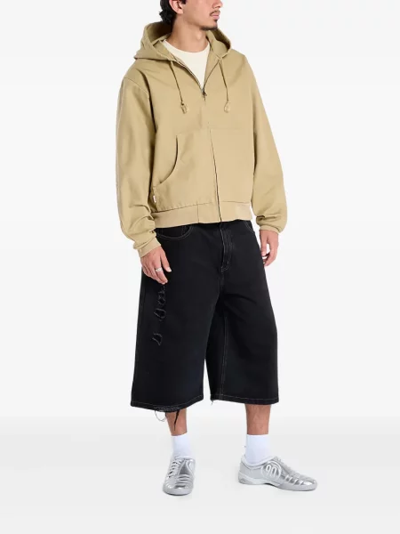 Curea Nike cu glugă cu tepi cu model floral alb