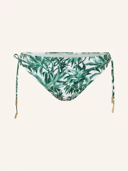 Maryan Mehlhorn Dół Od Bikini Basic Palmette gruen białe
