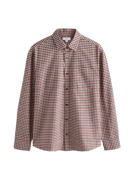 Next Košile tmavě / námořnická modř / jedle / brusinková béžová