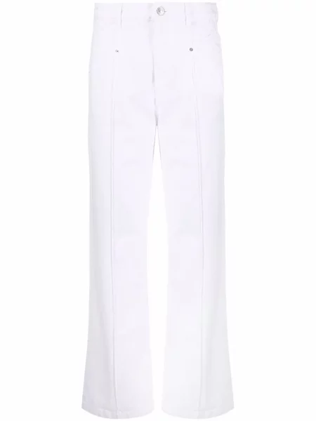 Pantaloni Isabel Marant alb