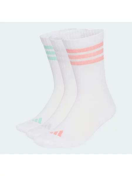 Skarpety z mieszanki bawełny w zestaw 3 szt. Adidas Sportswear białe