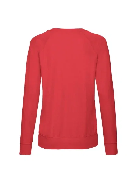 Klasične hoodie Fruit Of The Loom rdeča