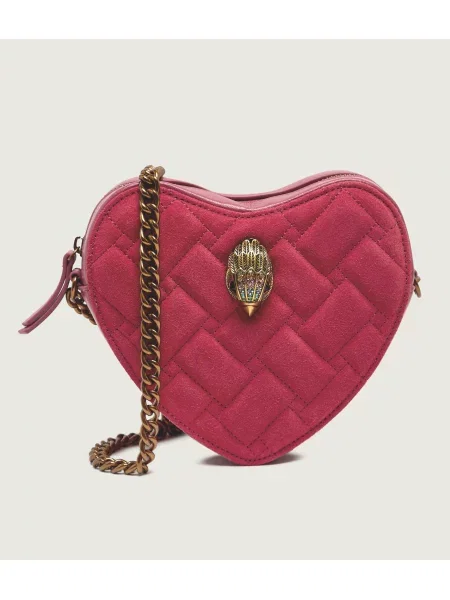 Kurt Geiger Válltáska The Kensington | hasított bőr rózsaszín