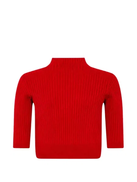 Sweter dziecięcy Roberto Cavalli czerwony