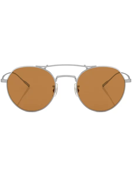 Ochelari de soare Oliver Peoples argintiu