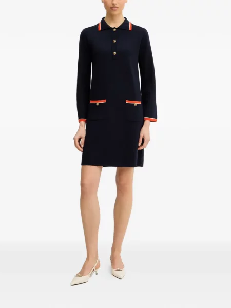 Mini rochie mini Luisa Spagnoli de costum mini albastru