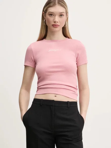 Guess Jeans Kratka majica roza