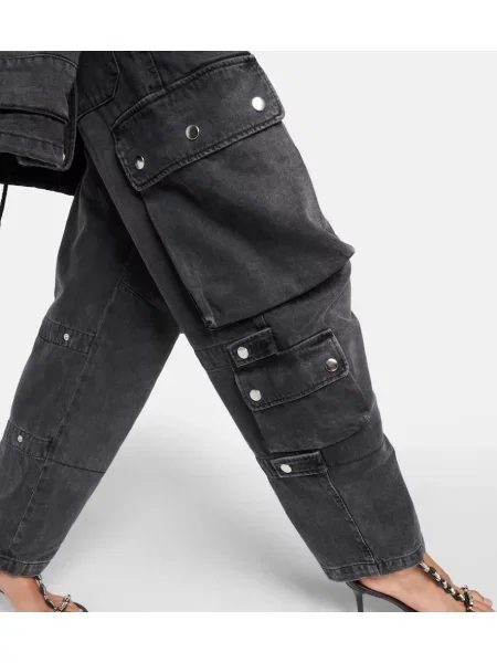 Pantaloni cargo Isabel Marant negru