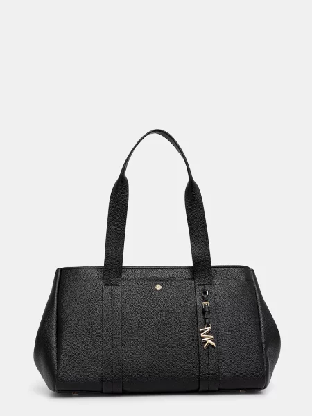 Кожена чанта MICHAEL Michael Kors ROMEE черно