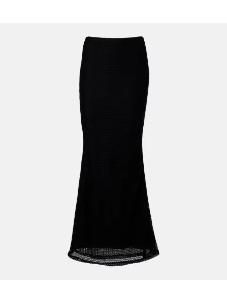 Spódnica maxi Montce czarna