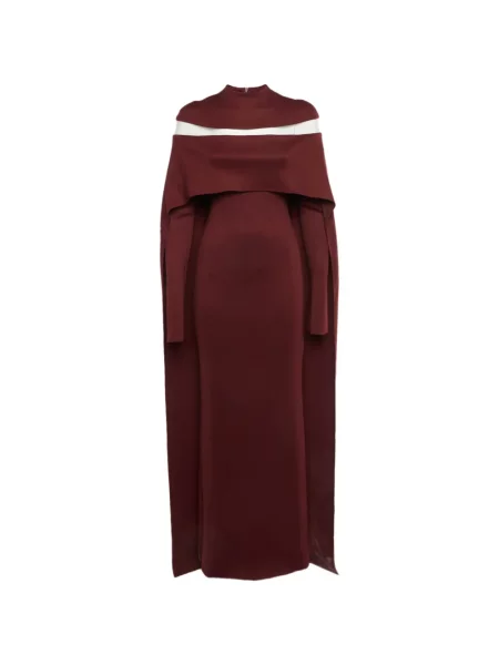 Rochie maxi Chats By C.dam roșu